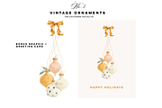 Vintage Ornaments No. 1, an Illustration by The Southern Socialite (Thumbnail 2 of 2)
