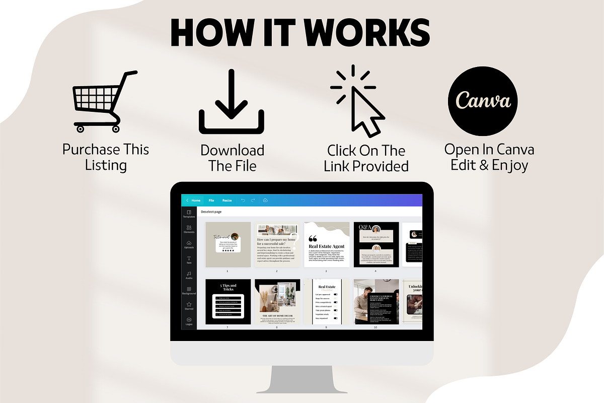 Real Estate Instagram Post Template, a Social Media Template by EliteMatidi (Photo 6 of 8)