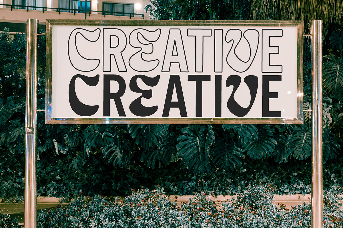 Glass Water - Tropical Font, a Font by HeyFonts (Photo 13 of 14)
