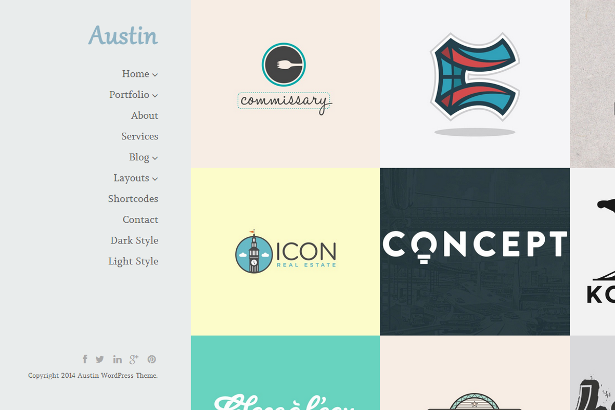 Austin - Creative WordPress Theme, a WordPress Template by GbThemes (Photo 2 of 4)