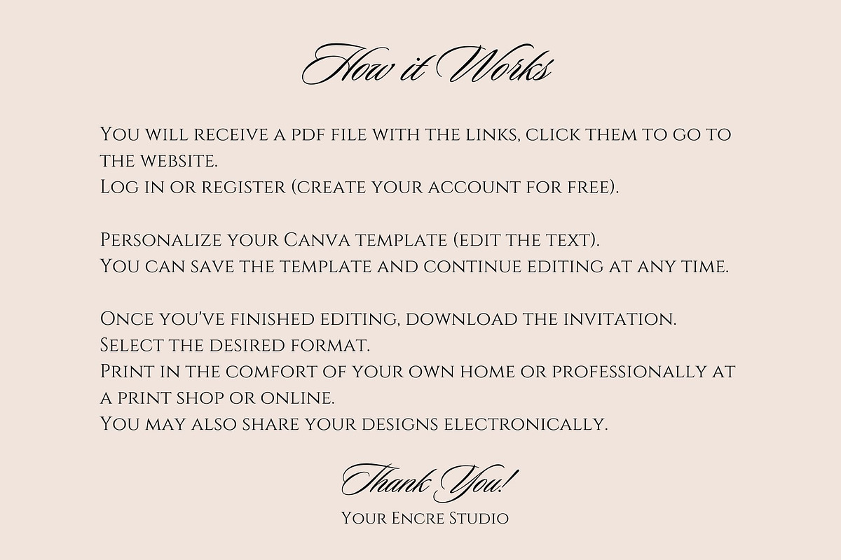 Burgundy Grapes Wedding Invitation, an Invitation Template by Encre Studio (Photo 5 of 5)