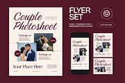 Couple Photoshoot Flyer, a Flyer Template by graphicook (Thumbnail 1 of 3)