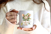 Sweet Woodland Floral Animal, an Illustration by CreationArt (Thumbnail 7 of 9)