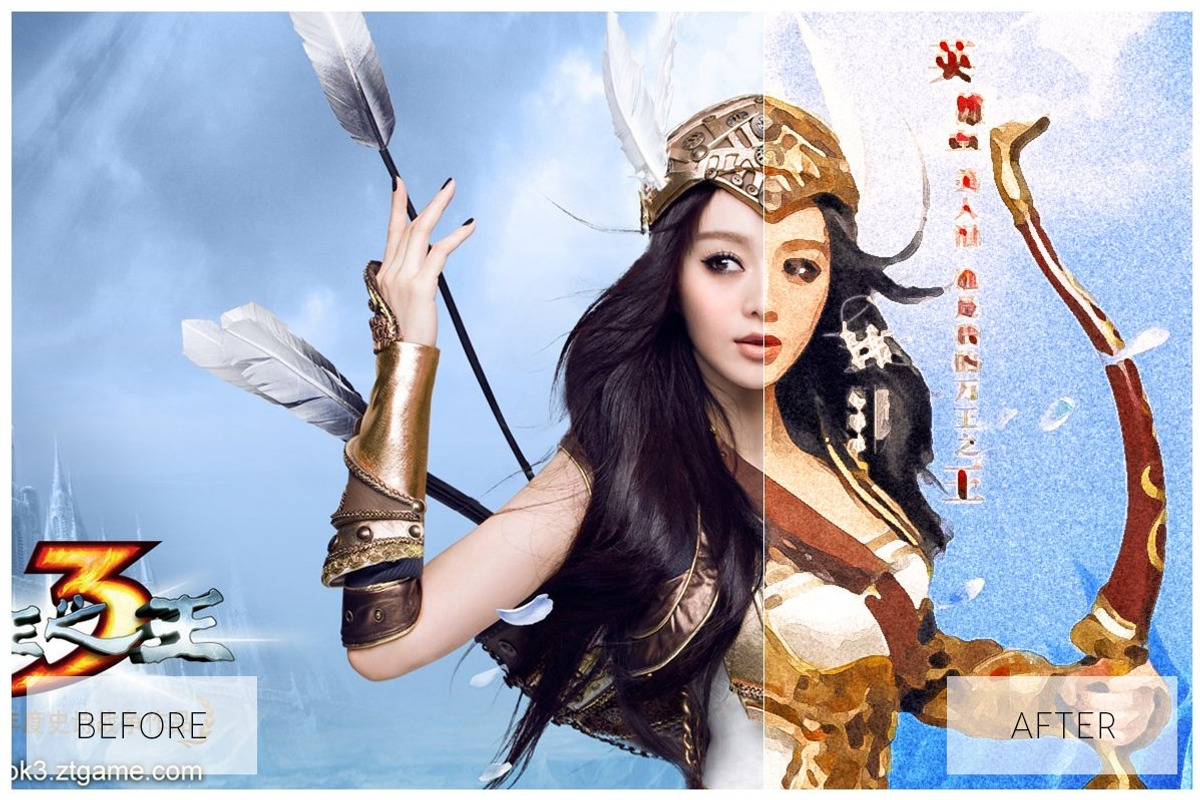 Lovely Watercolor Effect Actions, an Action Add-On by JasGraphicTools (Photo 29 of 36)