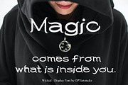 Wicked - Creative Display Font, a Font by OPY ArtStudio (Thumbnail 2 of 5)