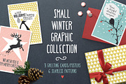 Small Winter Graphic Collection, an Illustration by nordicworker (Thumbnail 1 of 3)