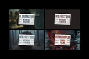 Horror Film Titles Collection, a Templates & Theme by pixelbuddha.net (Thumbnail 25 of 26)