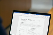 Clean Resume/CV, a Resume Template by UX-group (Thumbnail 4 of 8)