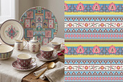 Vintage Paisley Block Print Patterns, a Pattern Graphic by Sonulkaster (Thumbnail 7 of 10)