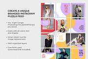 Lowe - Social Media Instagram Puzzle, a Social Media Template by Plan B (Thumbnail 2 of 6)