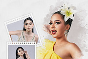 Watercolor Photo Collage Template, an Action Add-On by MRI STUDIO (Thumbnail 3 of 12)