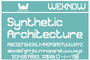 Modern Society font, a Font by weknow (Thumbnail 4 of 8)