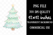 Cute Christmas Clipart, an Illustration by Designking (Thumbnail 4 of 5)