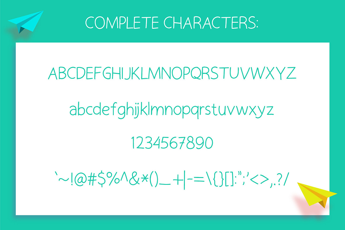 Komiko - cute comic font preview 2