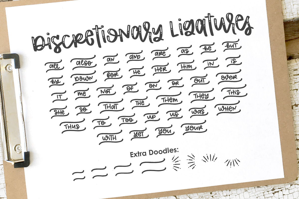 The Smudge Factory Font preview 5