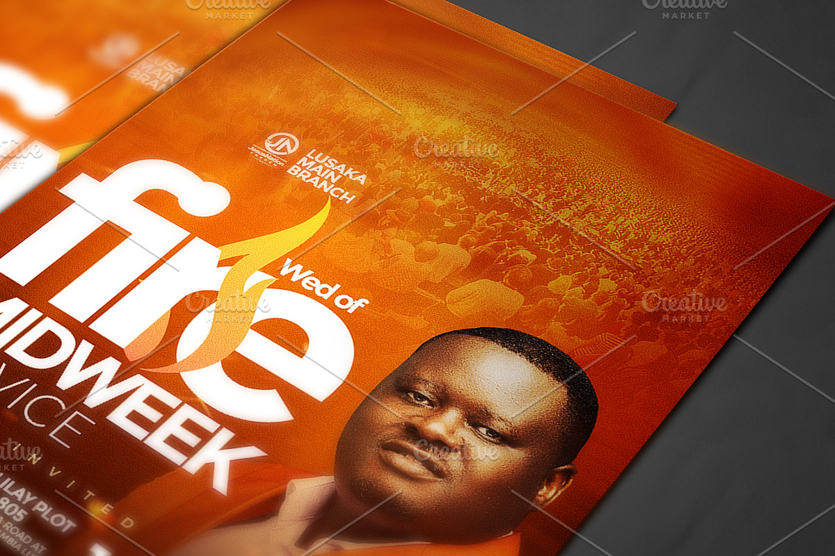 Church Poster Template, a Social Media Template by church flyer templates (Photo 2 of 3)