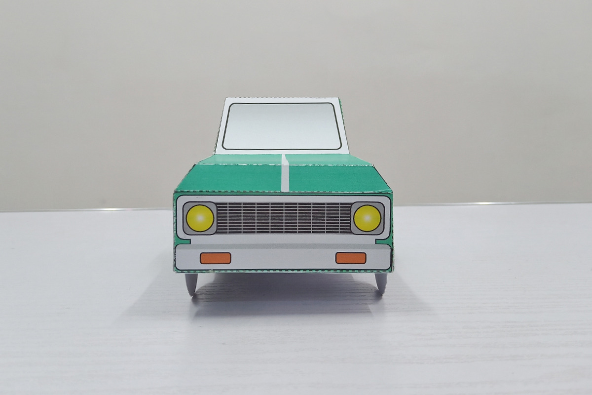 Pick up Truck favor - 3d papercraft, a Templates & Theme by PAPER amaze (Photo 9 of 10)