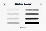 Essential Shader Illustrator Brushes, a Brush Add-On by pixelbuddha.net (Thumbnail 3 of 6)