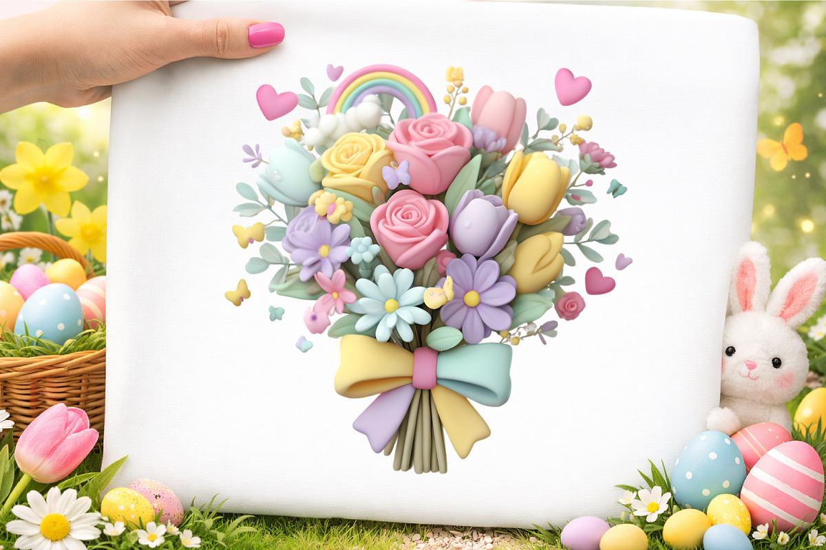 Whimsical Flowers Clipart Bundle, an Illustration by GatewayDesign (Photo 5 of 5)
