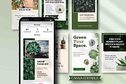 Plant Pinterest Pins Canva Templates, a Social Media Template by Snapybiz (Thumbnail 5 of 10)
