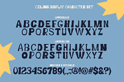 Cziling Display, a Symbol Font by Nathatype (Thumbnail 9 of 11)