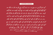 Whadrat Chothelis Modern Brush Font, a Script Font by Letterena Studios Script (Thumbnail 19 of 20)