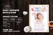 BABY SHOWER INVITATION, an Invitation Template by Totem Invitation House (Thumbnail 6 of 6)