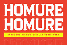 Homure New Display Serif Font