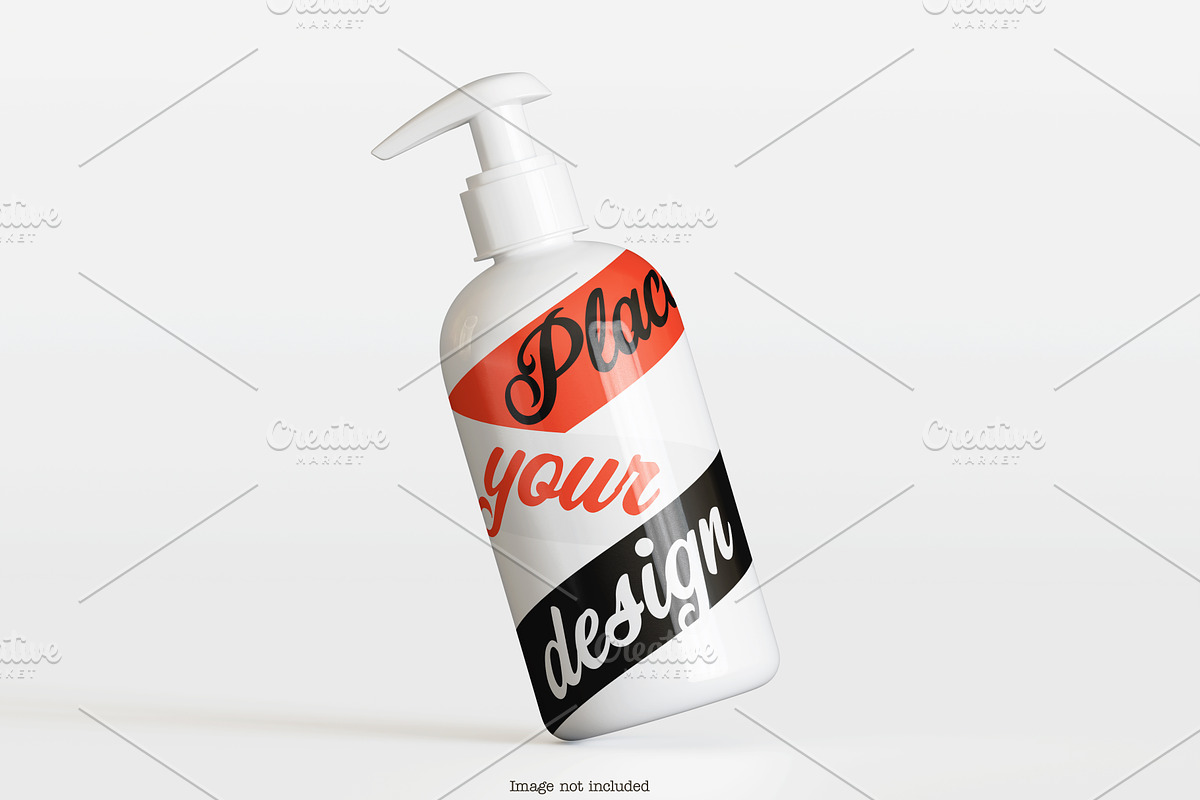 Cosmetic pump mockup bundles, a Cups & Container Mockup by Ambo Ampeng (Photo 4 of 32)