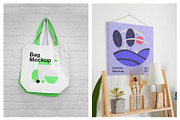 Canvas Bag Mockups - Tote Bag Mockup, a Packaging Mockup by MockupForest (Thumbnail 9 of 10)