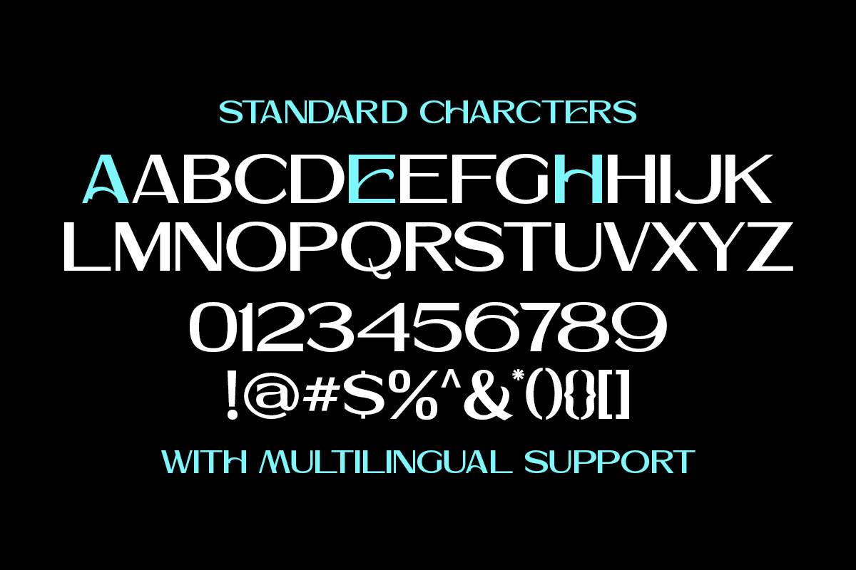 Linearity Modern Logo Font, a Sans Serif Font by Letterhend Studio (Photo 3 of 11)