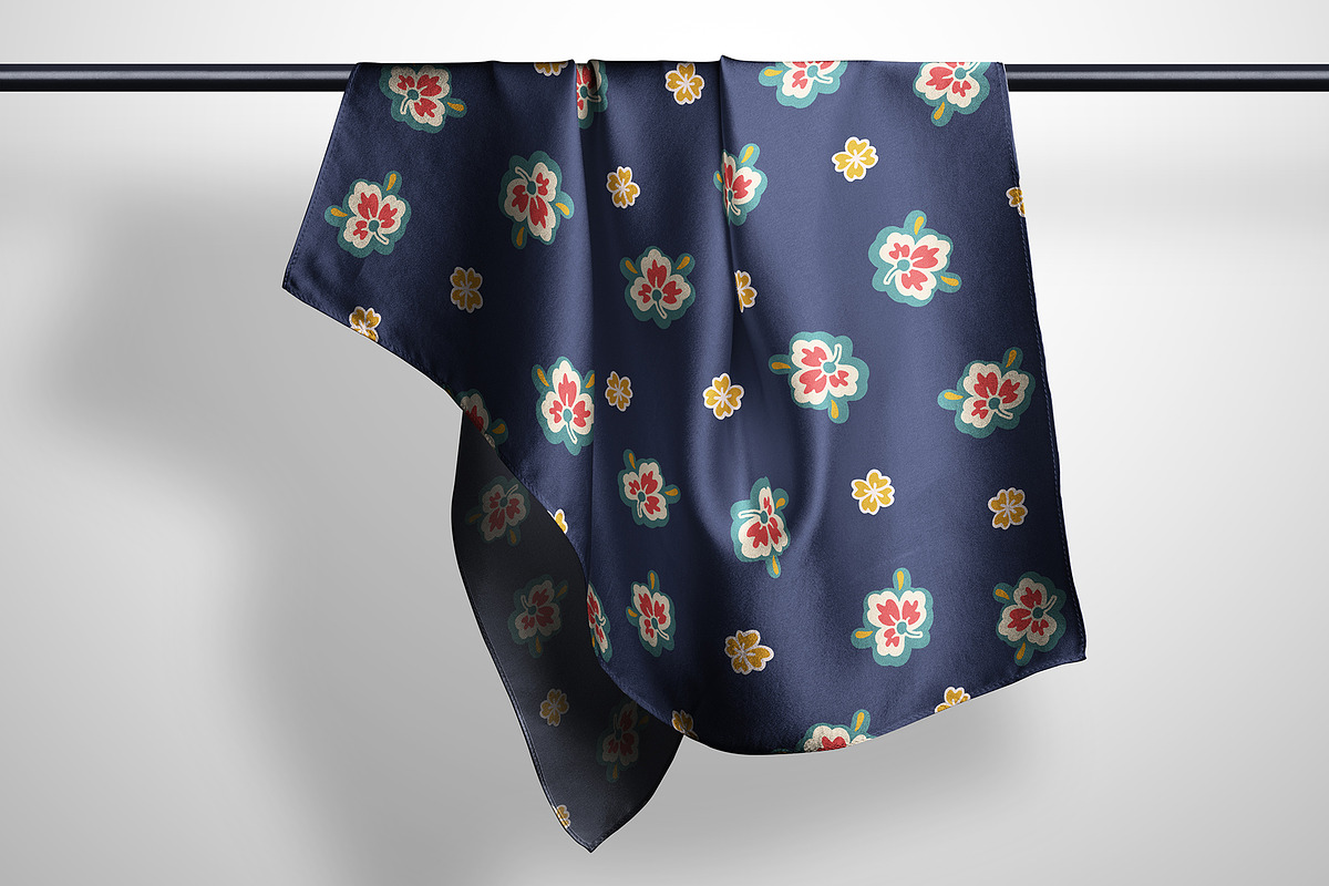 Scandinavian Folk Floral Bundle, a Pattern Graphic by StudioGlouna (Photo 4 of 11)