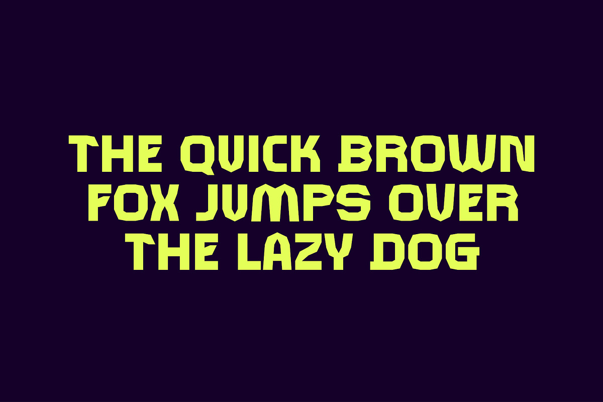 Baqer – Raw Geometry Display Font, a Sans Serif Font by ESEM (Photo 4 of 5)