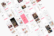 Cosmetic & Beauty App, an UI Kit Template by flr.24 (Thumbnail 2 of 2)