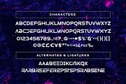 DROXEN - Futuristic Font, a Sans Serif Font by Salamahtype (Thumbnail 7 of 8)