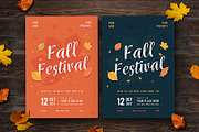 Fall Festival Flyer, a Flyer Template by VectorVactory (Thumbnail 1 of 4)
