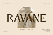 Ravane - Display Font, a Sans Serif Font by twinstd (Thumbnail 1 of 7)