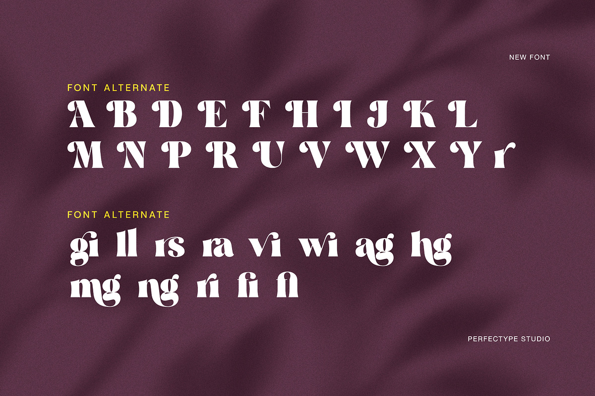 Magrina Vintage Serif Font, a Serif Font by Perfectype (Photo 8 of 8)