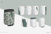Mens shorts with compression underwe, a Bottom Mockup by Irena Matiash shop (Thumbnail 4 of 6)