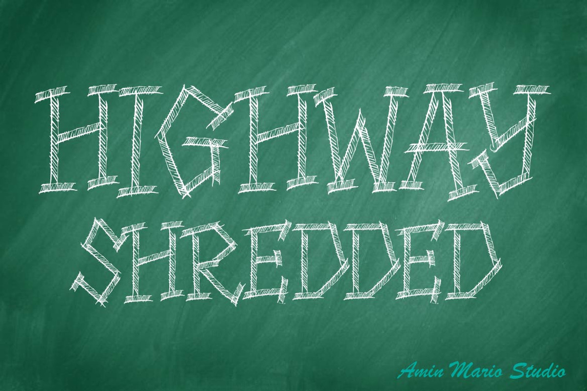 Brush Font Bundle 45 Fonts, a Blackletter Font by AMINMARIO (Photo 16 of 45)