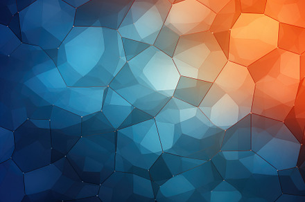Abstract blue and orange background, a Photo by Iftikhar Alam