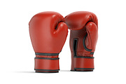 Red Leather Boxing Gloves 3D Model, an Object 3D Model by rebrandy (Thumbnail 1 of 9)