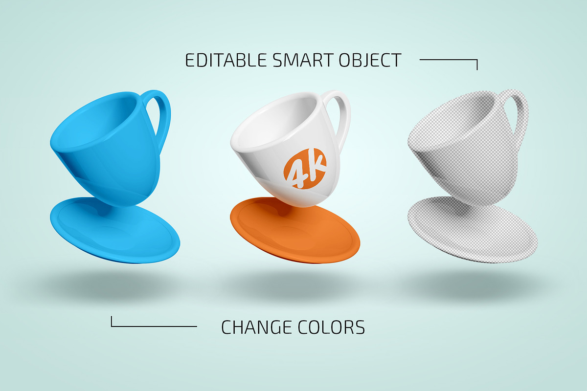 Coffee Mug Mockup, a Merchandise Mockup by Country4k (Photo 2 of 3)