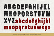 Overush - Distressed Bad Print Sans, a Sans Serif Font by Typia Nesia (Thumbnail 12 of 14)