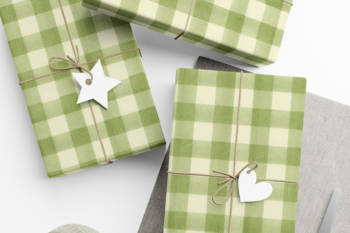 Gingham Seamless Pattern, a Pattern Graphic by elfy creative (Photo 3 of 7)