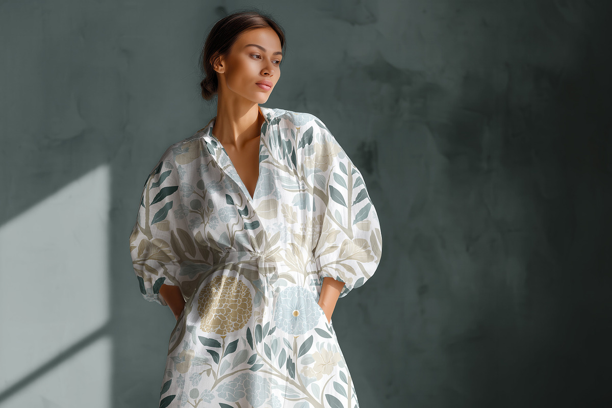 Long Sleeve Studio Dress Mockup, a Shirt Mockup by 1001 mockups (Photo 7 of 9)