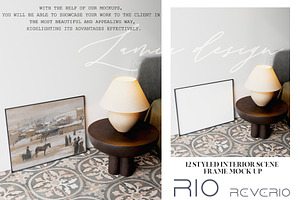 RIO Room & FRAME MOCKUP