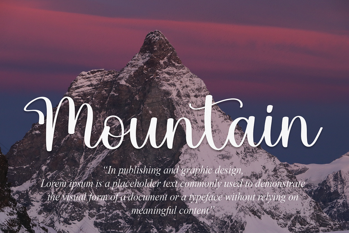 Holiday | Script Font, a Script Font by Scratchones (Photo 6 of 6)
