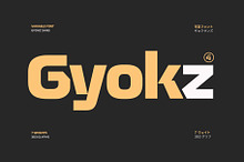Gyokz - Display Sans