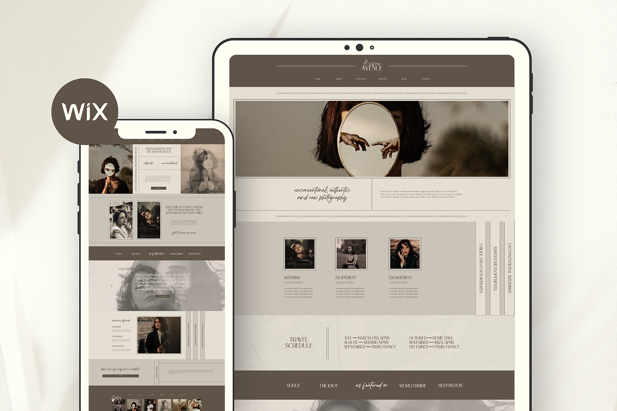 Showit Website Template Photography, an App Template by Branding Babe Co. (Photo 8 of 9)